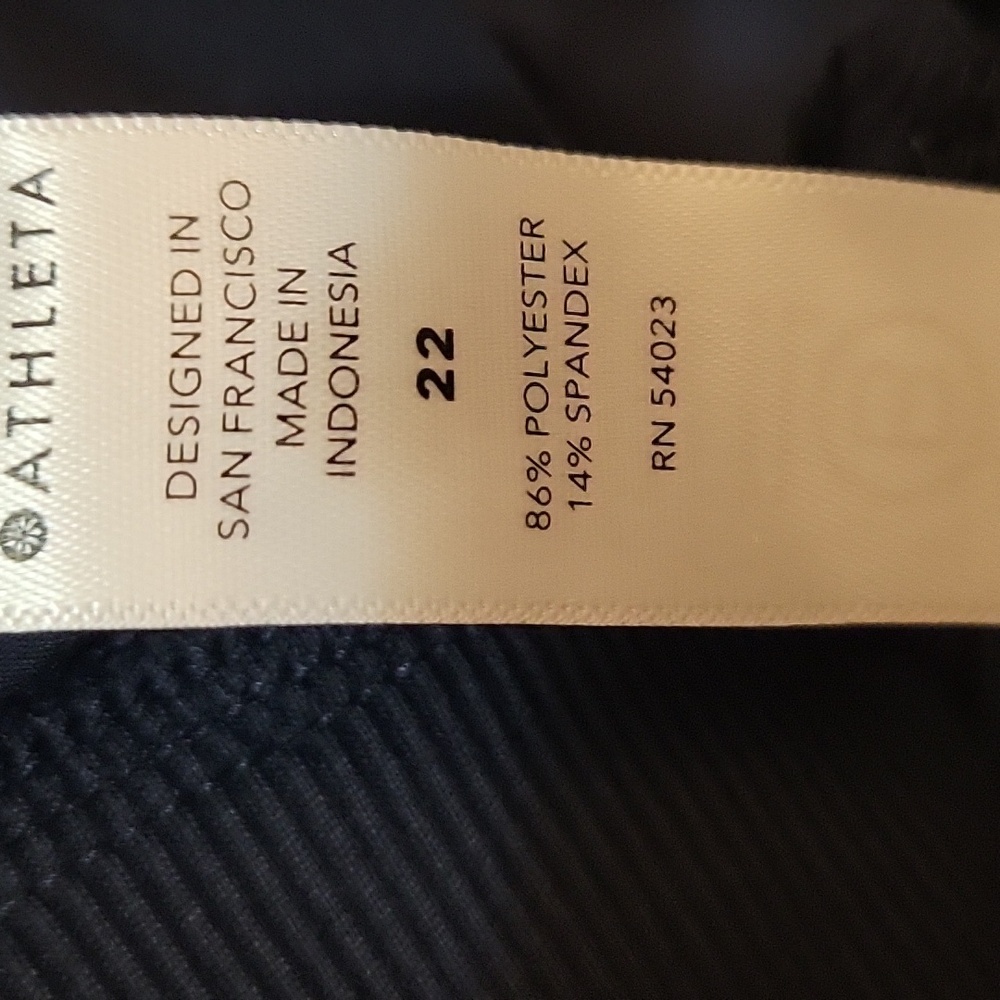 Athleta Navy Brooklyn Ankle Pants - Picture 7 of 9